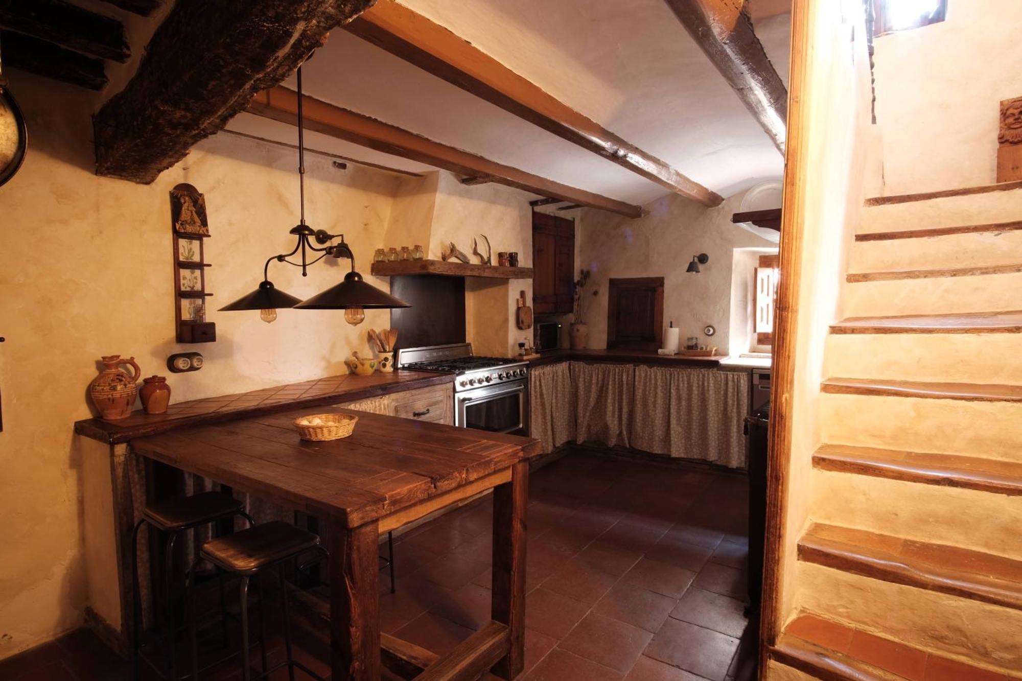 La Casa Amarilla Villa Рубиелос де Мора Екстериор снимка